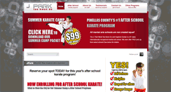 Desktop Screenshot of afterschoolkarate.com